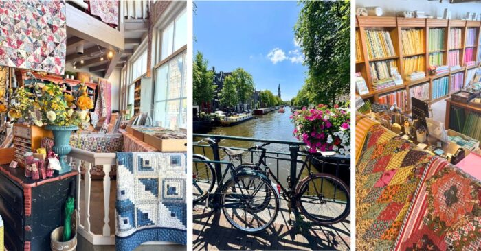 A Quilter's Guide to Amsterdam - including amazing quilt shops