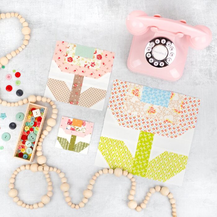 Elizabeth Hartman free quilt block for Sewcialites 3