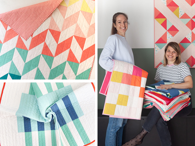 Meet Barbara and Ulla - quilters and app creators of the new Quiltie App and Quilter's Calculator