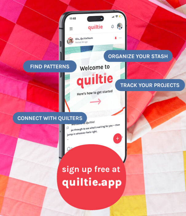 How to sign up for free for the Quiltie App